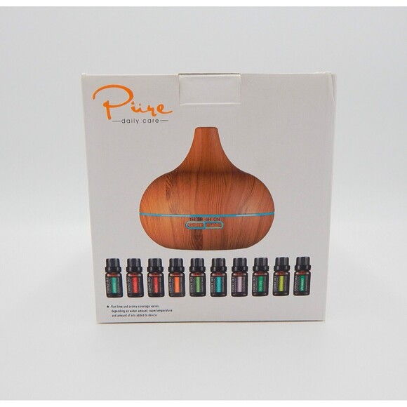 Piire Pure Daily Care Aromatherapy Ultrasonic Diffuser 10 Essential Oil Bundle - Picture 10 of 11